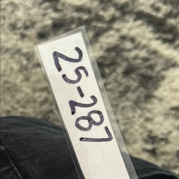 Universal Thread Black Jean Shorts Cut-Off Style - Picture 5 of 6